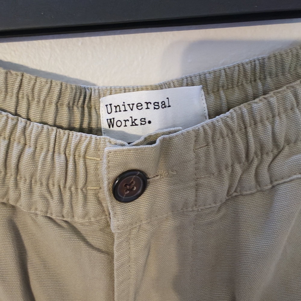 Universal Works Track Trouser - Sand - Picture 3 of 5